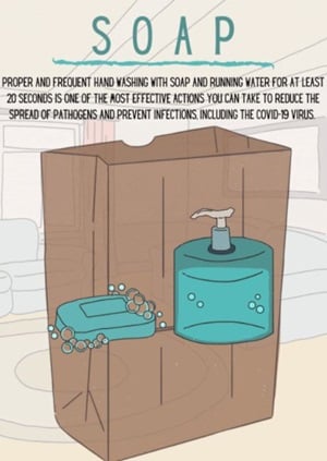 Oliver Dane Chern, Alfredo Sablay and Rica Barinque, medical students from Phillipines