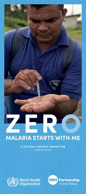 world malaria day 2019 poster vector control