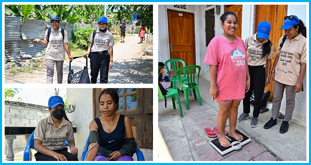 An efficient approach to fulfill comprehensive data needs for NCDs and related domains through an integrated survey using digital tools in Timor-Leste