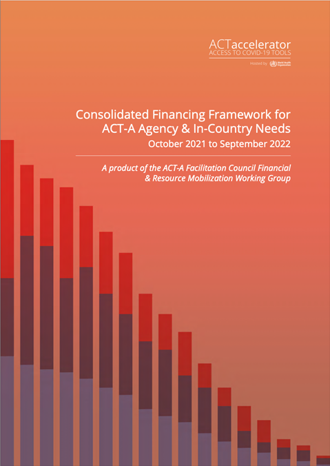 Consolidated Financing Framework for ACT-A Agency & In-Country Needs